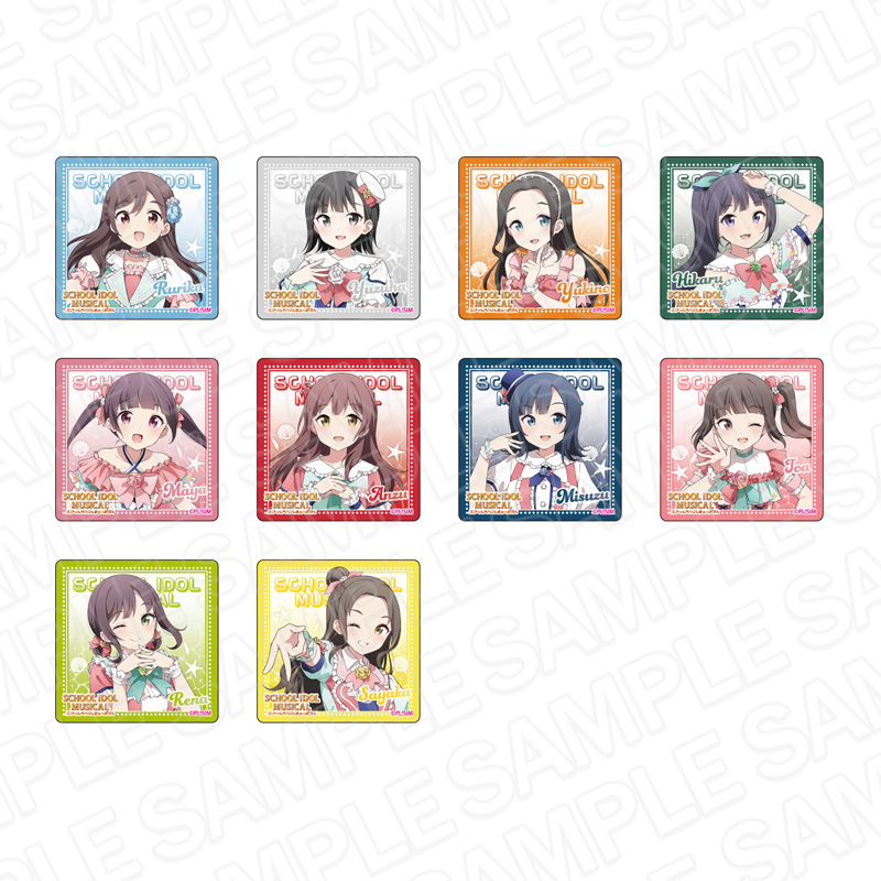 ラブライブ!スクールアイドルミュージカル_アクリルブロック カーテンコールスペシャルステージ ver　【OPP／10個入り】【コンプリートBOX】