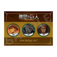 進撃の巨人_缶バッジセットB ジャン | 進撃の巨人公式グッズ