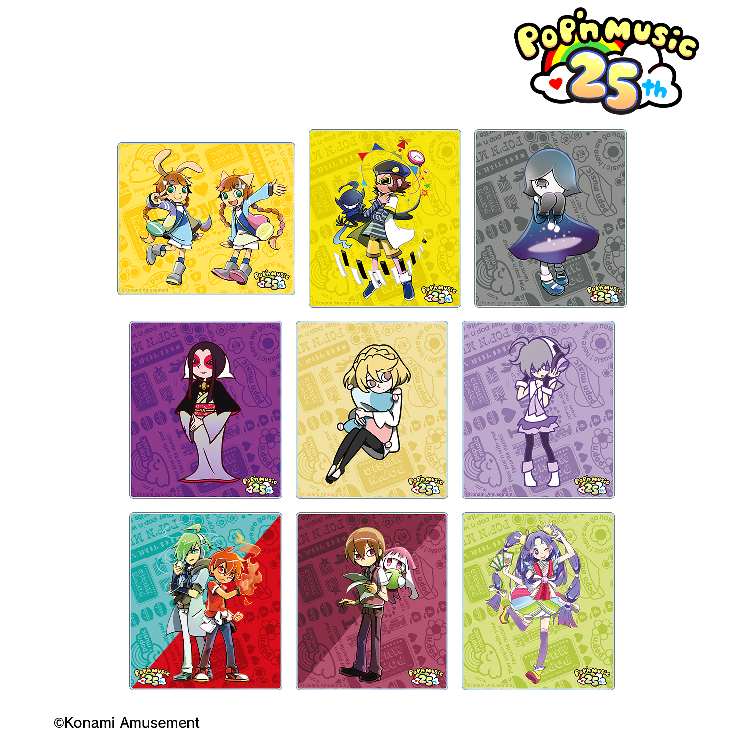 pop'n music_トレーディングアクリルカード ver.A(単位/BOX