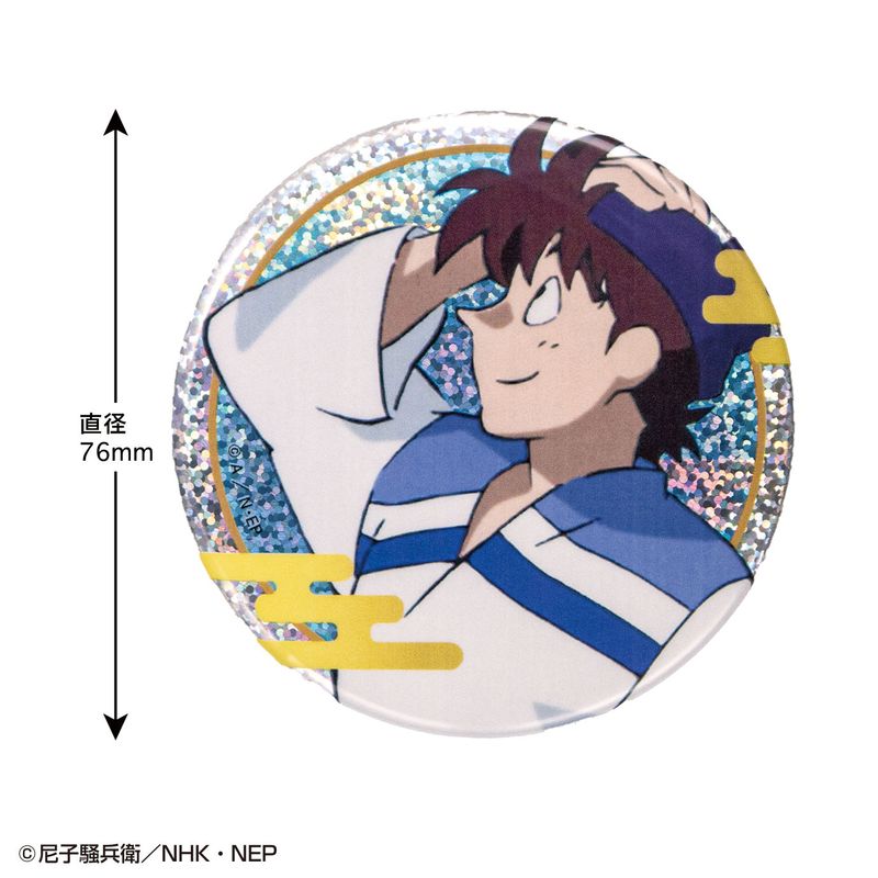 忍たま乱太郎_ホログラム缶バッジ(土井先生) | 忍たま乱太郎公式グッズ
