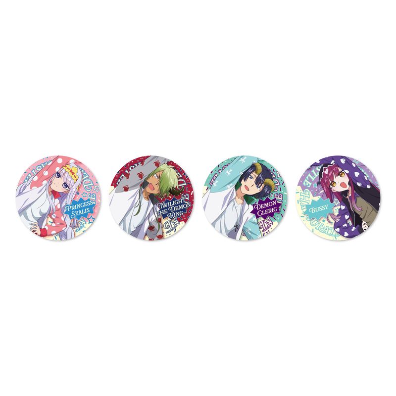 魔王城でハツラツ_(75mm)_あくましゅうどうし 缶バッジ | 魔王城で