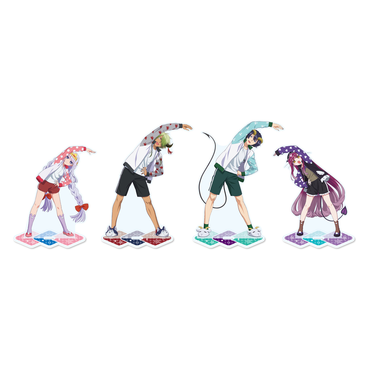 魔王城でおやすみ さっきゅん アクスタ 缶バッジ ステッカー 特典 カード 他 魔王城でおやすみ_(75mm)_魔王城でおたおめ202212 さっきゅん缶