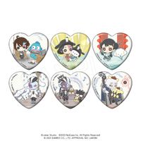第五人格　ハート缶バッジ IdentityV 第五人格×サンリオキャラクターズ_トレーディングハート缶