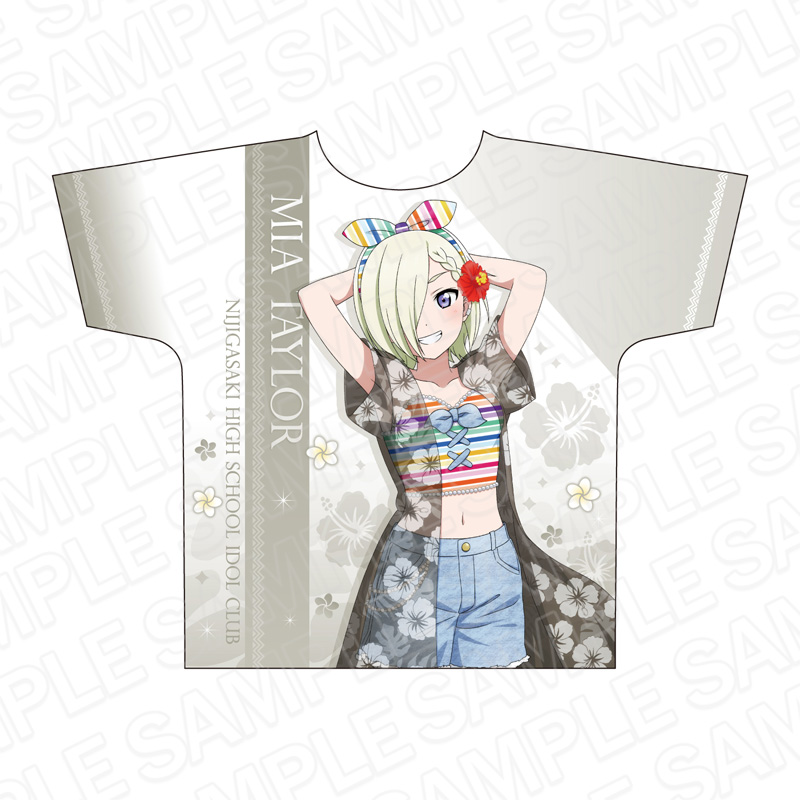 ラブライブ!虹ヶ咲学園スクールアイドル同好会_フリーサイズ_フルグラフィックTシャツ ミア・テイラー アロハ ver |  公式グッズ・公式ライセンス商品専門サイト | colleize（コレイズ） | 公式グッズ・公式ライセンス商品専門サイト |  colleize（コレイズ）