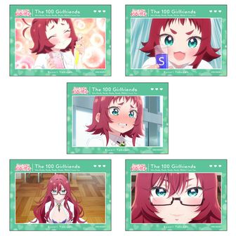 「君のことが大大大大大好きな100人の彼女」ブロマイドなど 君のことが大大大大大好きな100人の彼女」 ブロマイド5枚セット