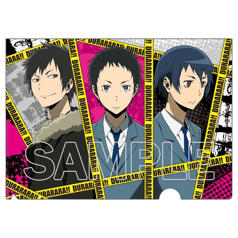 デュラララ!!×2　イザヤ・シズオ クリアファイル デュラララ!!×2(アニメ版)_クリアファイル[2]【原作20周年復刻版