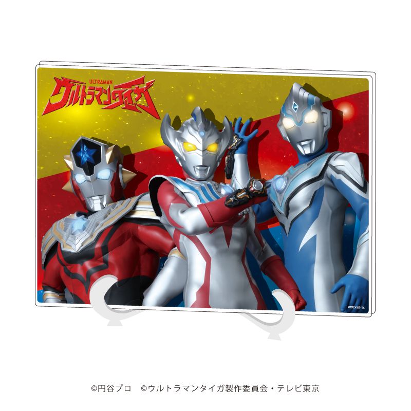 ウルトラマンタイガ_(A5サイズ)_アクリルアートボード01/集合デザイン 