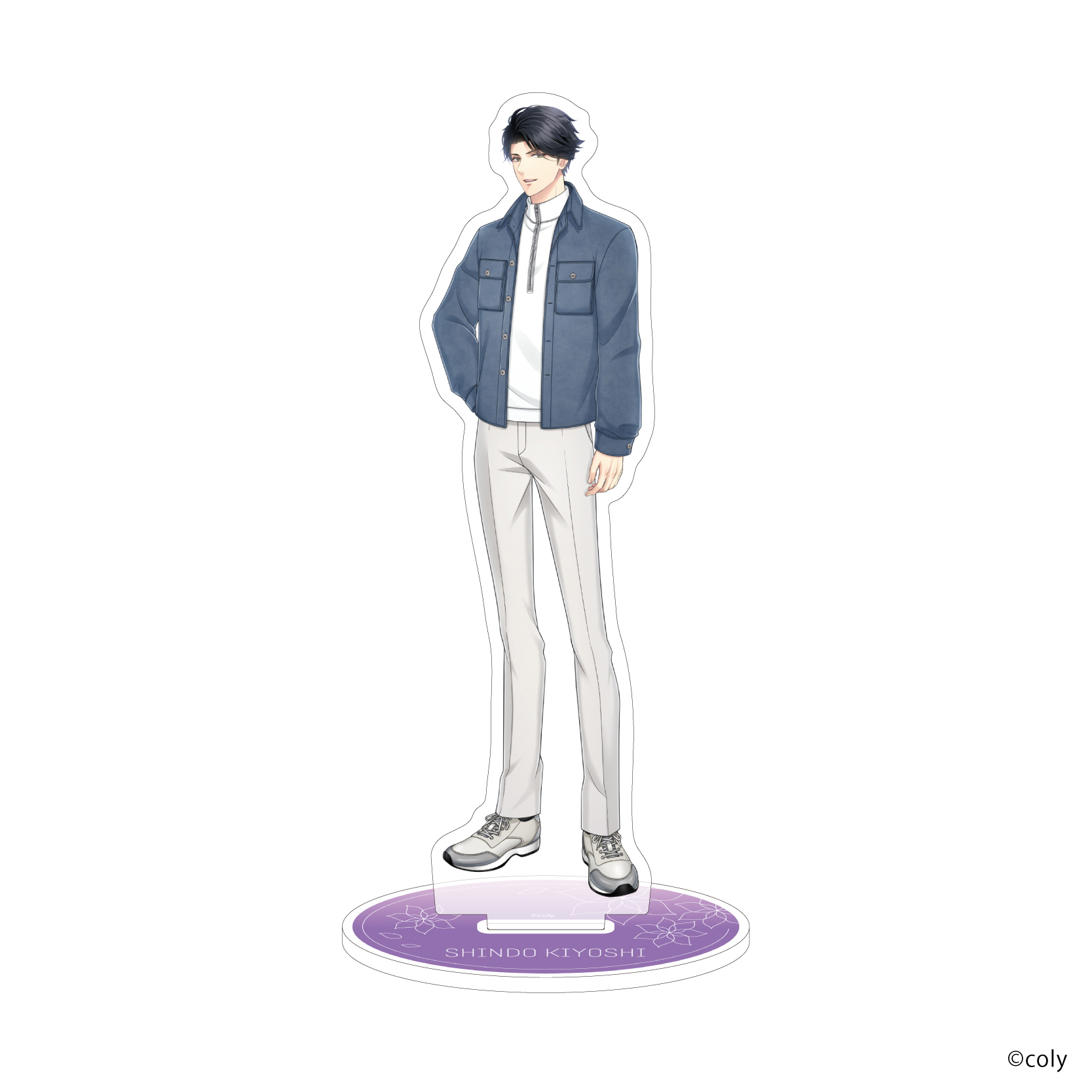 スタンドマイヒーローズ_アクリルスタンド21/新堂清志(公式イラスト)