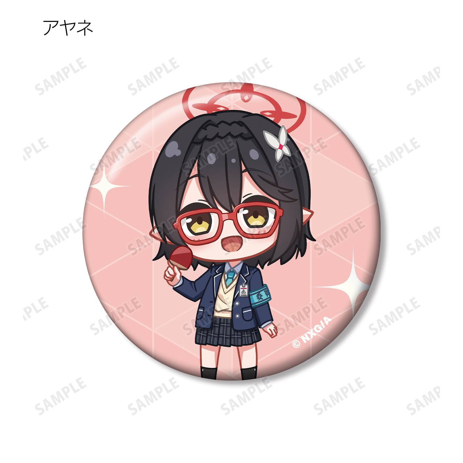 ブルーアーカイブ ラウンドワン 描き起こし ちびキャラトレーディング缶バッジ ブルーアーカイブ The Animation - 描き起こし アクティビティ