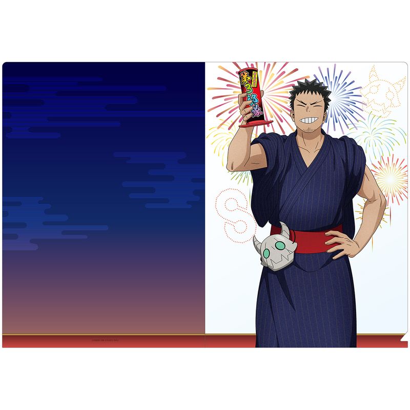 怪獣8号_クリアファイル 浴衣Ver. 日比野カフカ | 怪獣8号公式グッズ