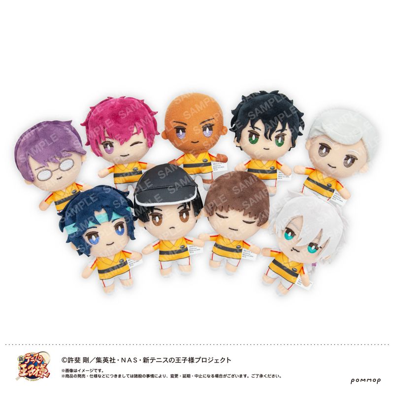 立海　おきがえぬいぐるみ　新テニスの王子様　テニプリ　おきぬい ショウワノート：新商品情報が到着！【おきがえぬいぐるみミニ：立海