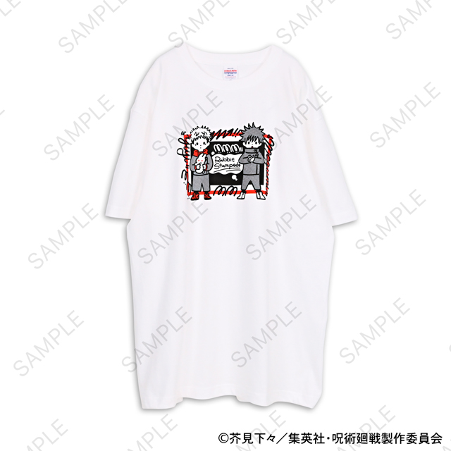 呪術廻戦_ビィズニィズ ビッグTシャツ(脱兎)