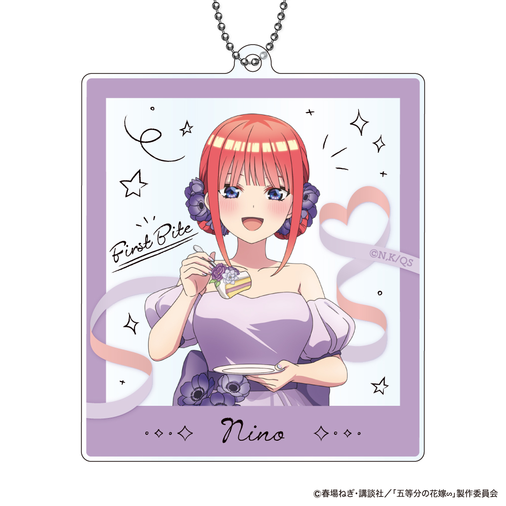 五等分の花嫁∽_アクリルキーホルダー First Bite Ver. B:中野二乃