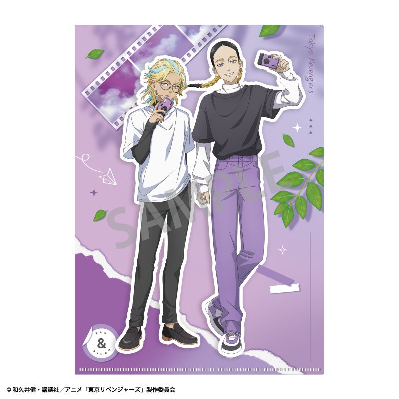 東京リベンジャーズ　原画展　クリアカード　灰谷竜胆　梵天 東京リベンジャーズ 原画展 クリアカード ウエハース 灰谷竜胆 梵天