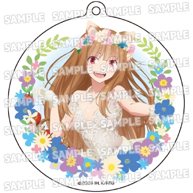 狼と香辛料 MERCHANT MEETS THE WISE WOLF_描き下ろしアクリルキーホルダー?リンゴver.