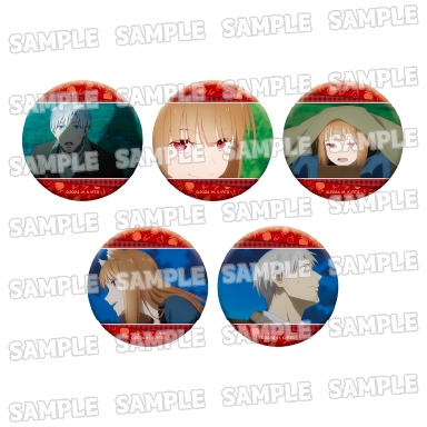 狼と香辛料 MERCHANT MEETS THE WISE WOLF_缶バッジコレクション【コンプリートBOX／5個入り】