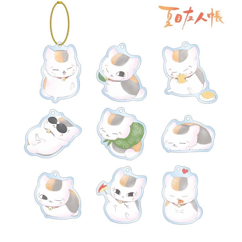 夏目友人帳_トレーディング ニャンコ先生 デフォルメAni-Art アクリル