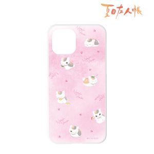 나츠메 친구장_(대상 기종/iPhone 11 Pro Max)_냥코 선생님 데포르메 Ani-Art iPhone 케이스 모모이로