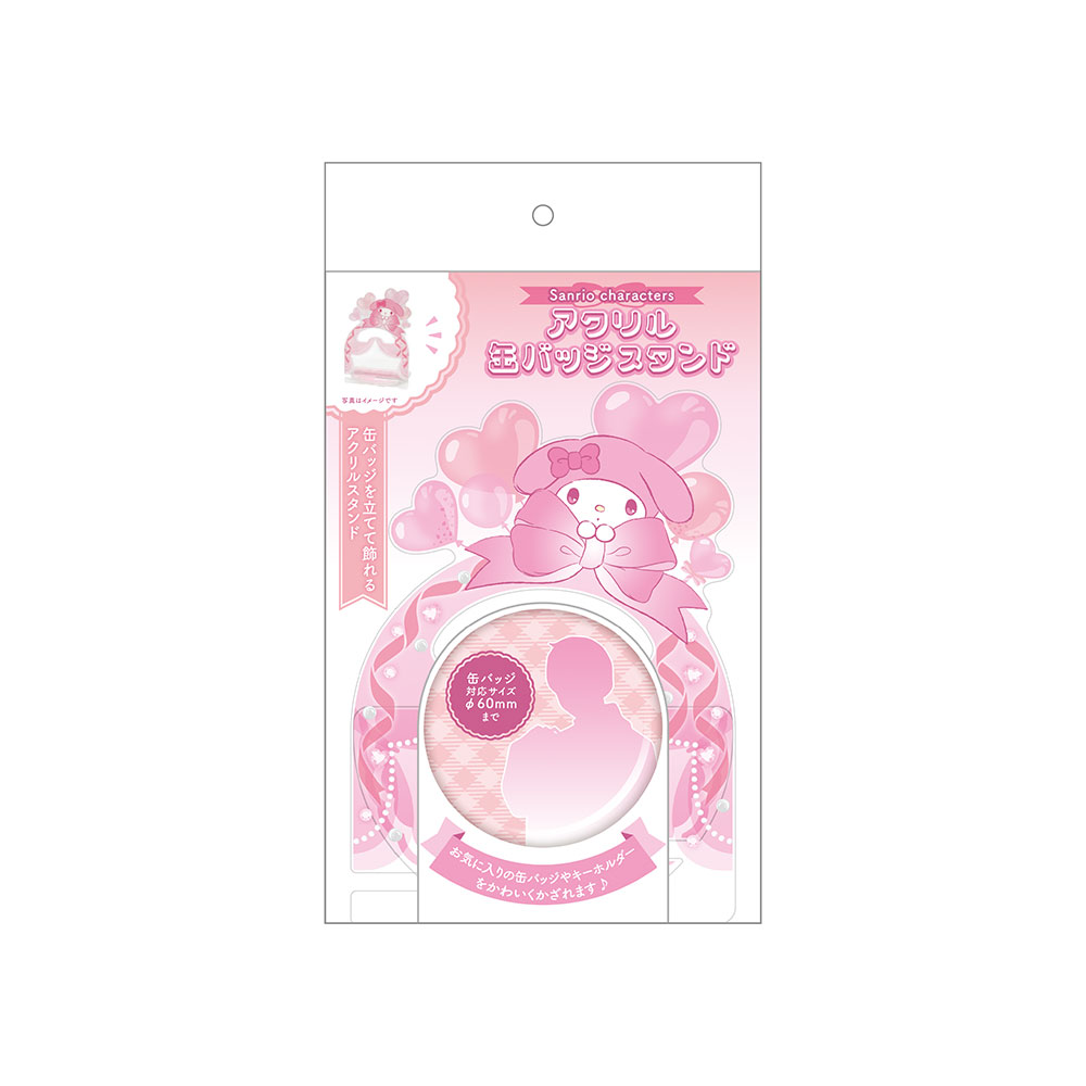 サンリオ - マイメロ アクリルスタンド、缶バッジ、カード　計11点セット My Melody ♥ Kuromi 50th & 20th Anniversariesアクリル