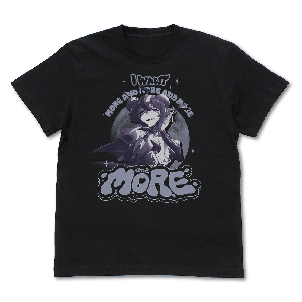 魔法少女にあこがれて_Lサイズ_ベーゼ様 Tシャツ/BLACK