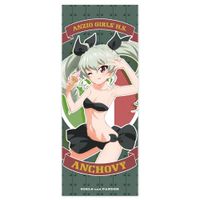 ガールズ&パンツァー 最終章_アンチョビ ハイブリッドフェイスタオル
