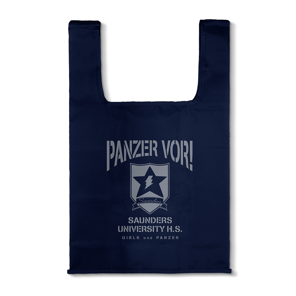 ガールズ&パンツァー 最終章_サンダース大学付属高校 エコバッグ/NAVY
