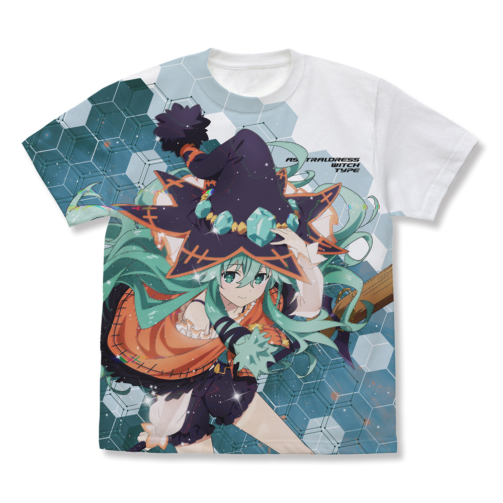 デート・ア・ライブ?_Sサイズ_七罪 フルグラフィックTシャツ/WHITE