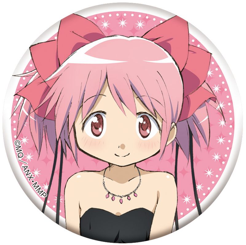 魔法少女まどか☆マギカ まどマギ ホログラム ドレス 鹿目まどか 缶バッジ 魔法少女まどか☆マギカ_ホロキャラバッジコレクション／ドレス 【BOX