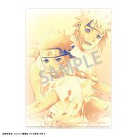 NARUTO-ナルト- 疾風伝_A4シングルクリアファイル_うずまきナルト&波風