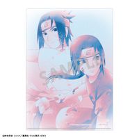 NARUTO-ナルト- 疾風伝_A4シングルクリアファイル_うちはサスケ&うちは