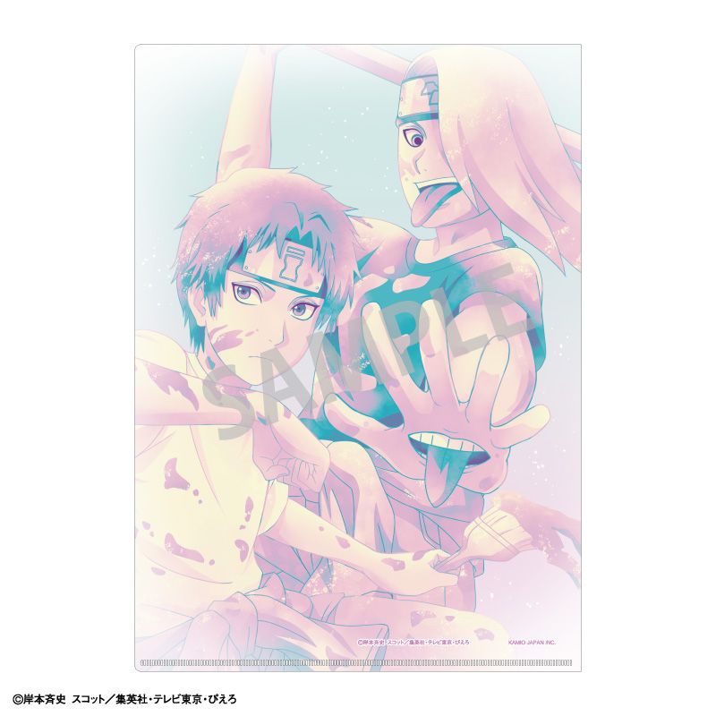 NARUTO-ナルト- 疾風伝_A4シングルクリアファイル_サソリ&デイダラ