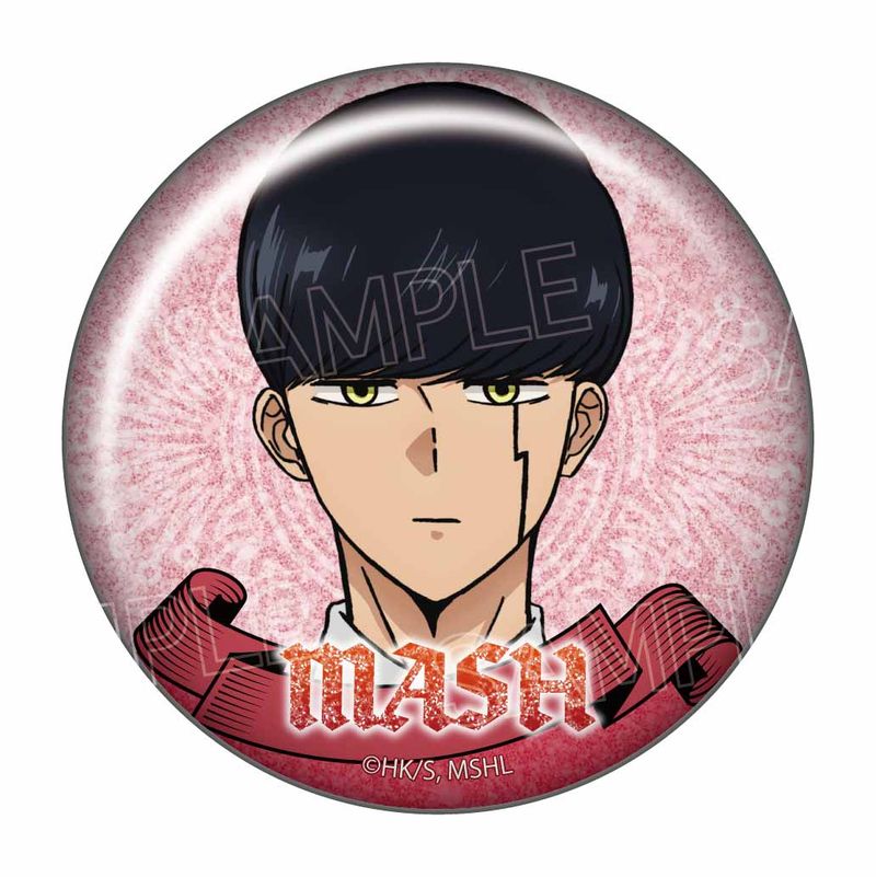 マッシュル-MASHLE-_グリッター缶バッジ 【コンプリートBOX／8個入り