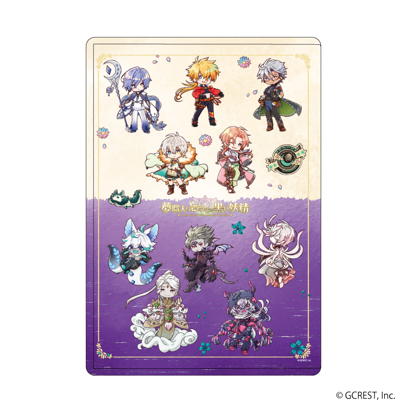 夢職人と忘れじの黒い妖精_キャラクリアケース01/月渡り(グラフアートイラスト)