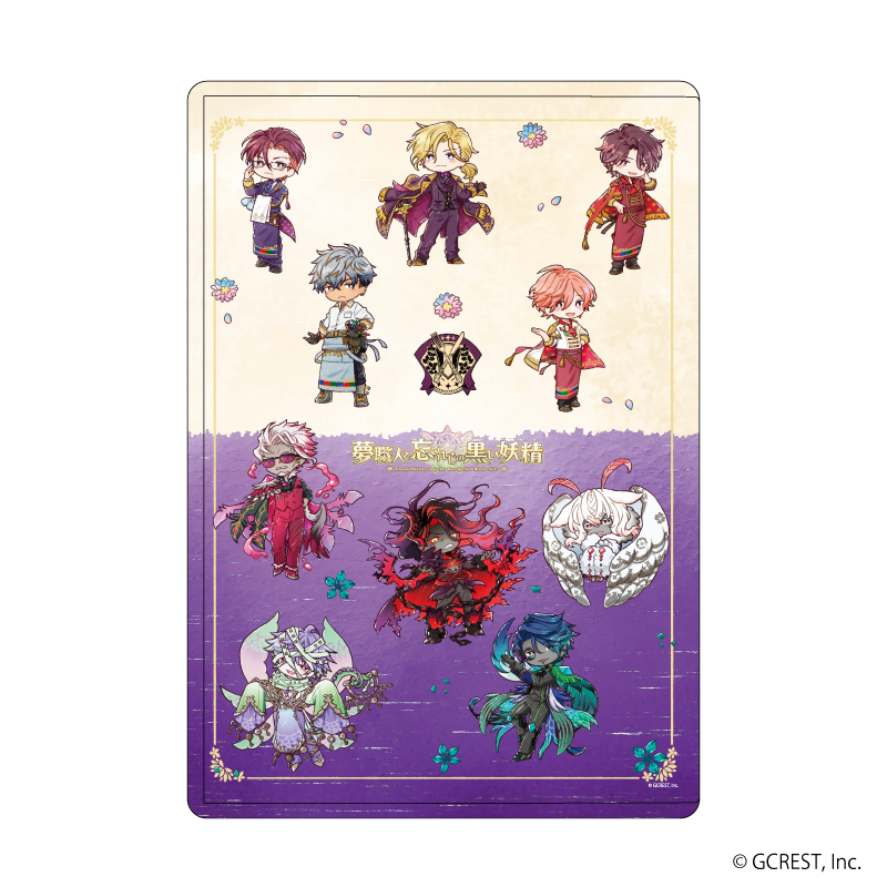 夢職人と忘れじの黒い妖精_キャラクリアケース03/ガストロノミー(グラフアートイラスト)