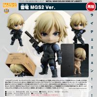 ねんどろいど　メタルギア　2体セット METAL GEAR SOLID2 SONS OF LIBERTY_ねんどろいど 雷電 MGS2Ver