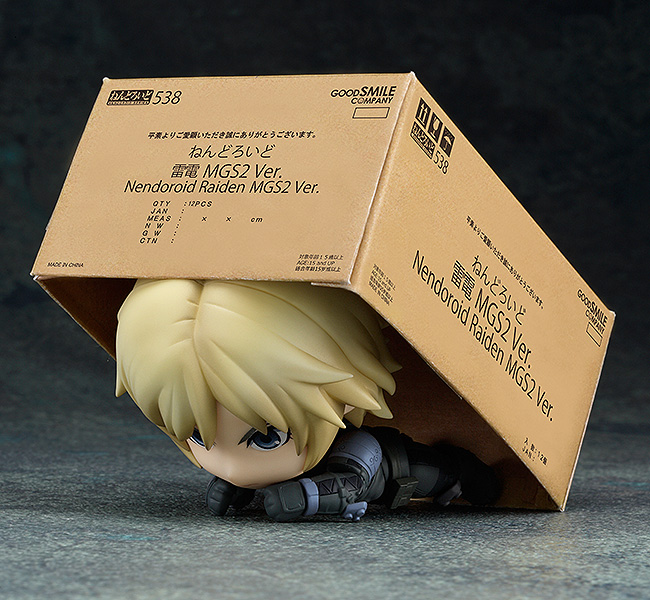 METAL GEAR SOLID2 SONS OF LIBERTY_ねんどろいど 雷電 MGS2Ver