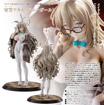 C106 ぬいぐるみ　10個セット　異世界バニー学園！　赤木リオ　でらうえあ ブルーアーカイブ -Blue Archive-_室笠アカネ(バニーガール) | ブルー