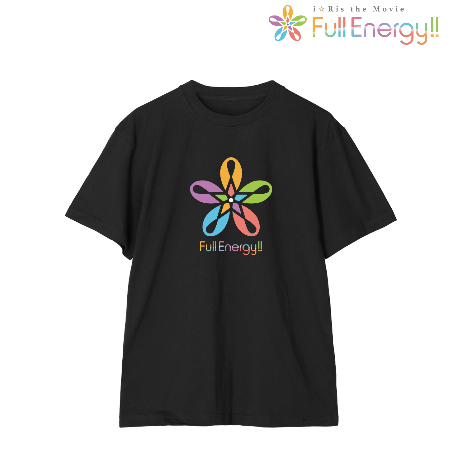 i☆Ris the Movie - Full Energy!! -_(サイズ/XXL)_i☆Ris ロゴモチーフTシャツレディース