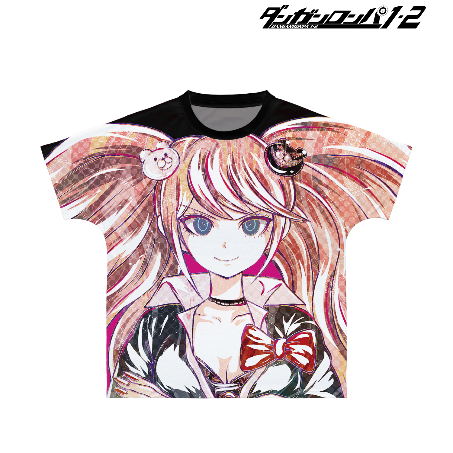 ダンガンロンパ１・２ Reload_(サイズ/XXL)_江ノ島盾子 Ani-Art フルグラフィックTシャツユニセックス