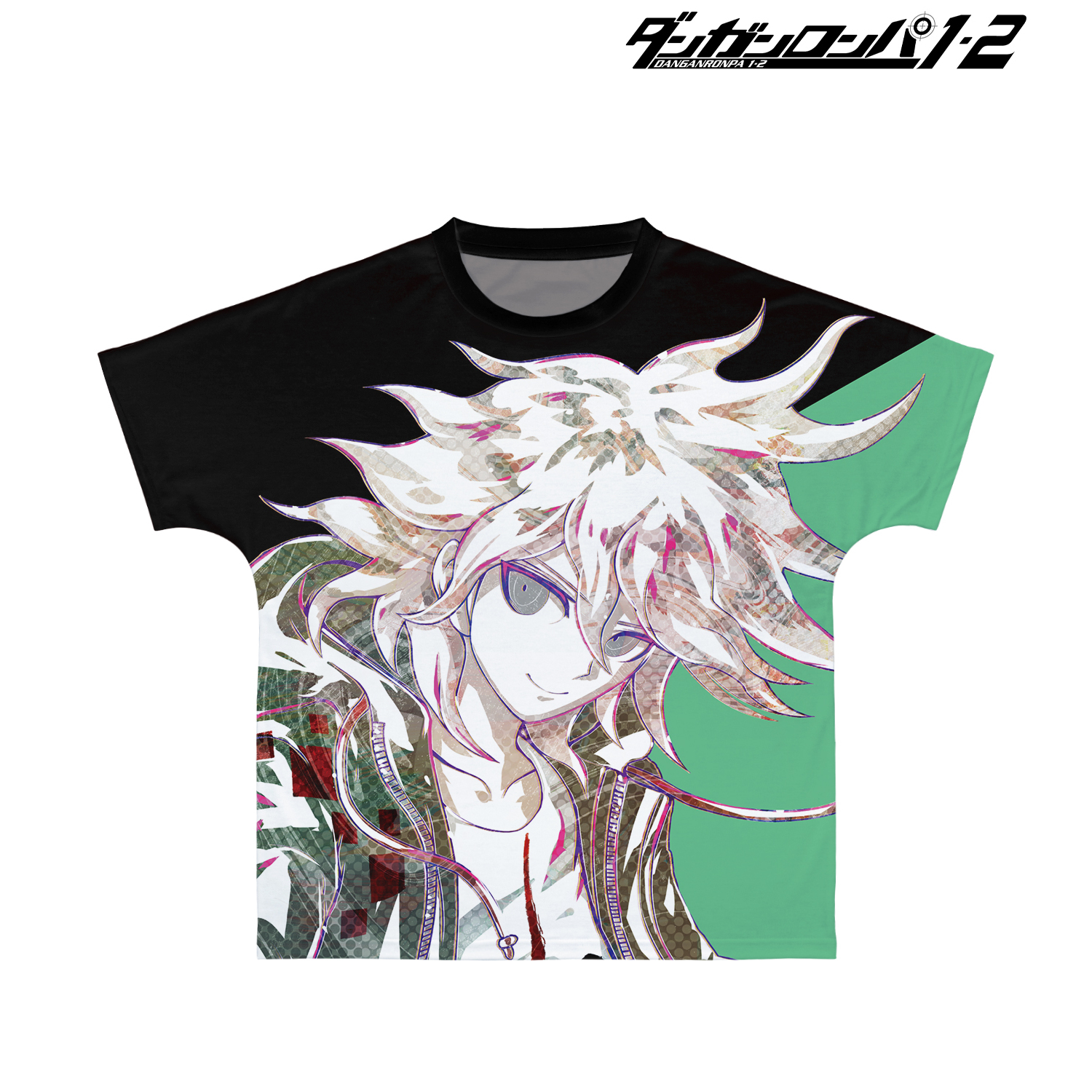 ダンガンロンパ１・２ Reload_(サイズ/M)_狛枝凪斗 Ani-Art フルグラフィックTシャツユニセックス