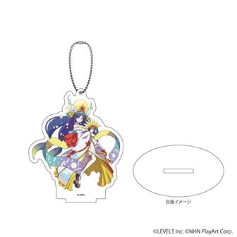 妖怪ウォッチ ぷにぷに_アクリルスタンドキーホルダー21/ハッピー