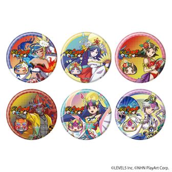 妖怪ウォッチ ぷにぷに_缶バッジ17/BOX(全6種)(第4弾01