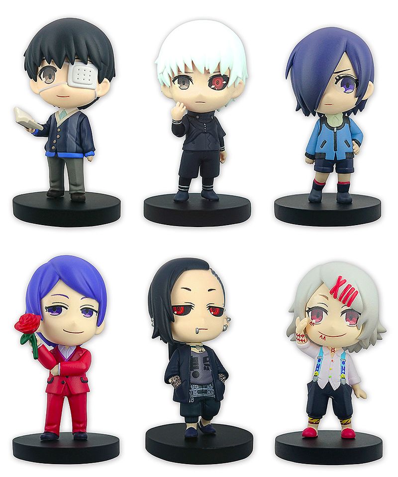 東京喰種トーキョーグール_ミニフィギュアコレクション【BOX／6個入り