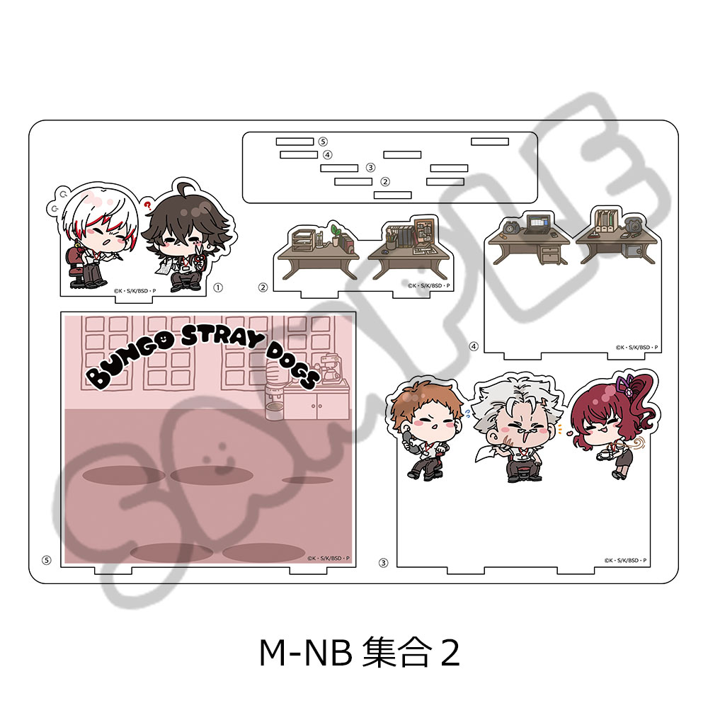 舞台　文豪ストレイドッグス　文ステ　アクリルスタンド　アクスタ　B 舞台 文豪ストレイドッグス 文ステ アクリルスタンド アクスタ B