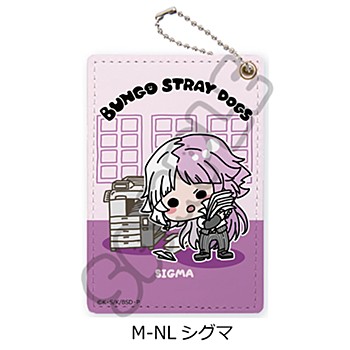 文豪ストレイドッグス_第4弾 パスケース Mocho-NL シグマ