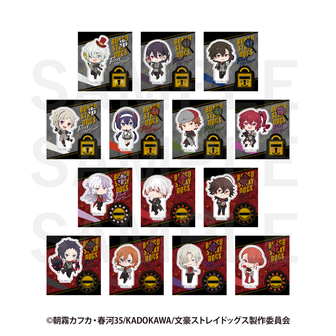 文豪ストレイドッグス×RED° TOKYO TOWER_トレーディング缶バッジ 【BOX