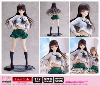ガールズ＆パンツァー　ガルパン　最終章　ラバーマット　アンチョビ　ウェディング ガールズ＆パンツァー 最終章]ラバーマット（ケイ＆アンチョビ）