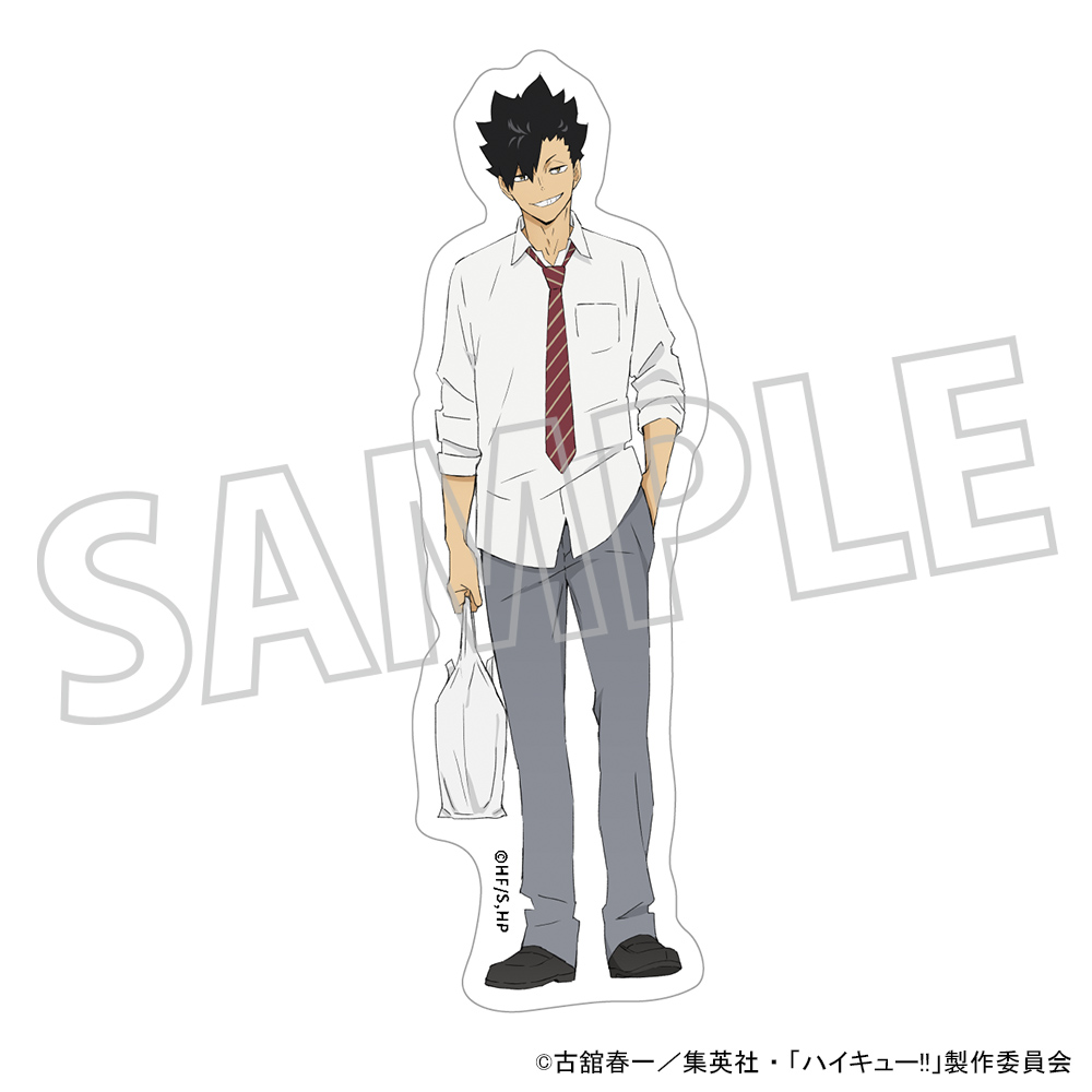 ハイキュー!!_ダイカットステッカー／黒尾鉄朗　昼休憩