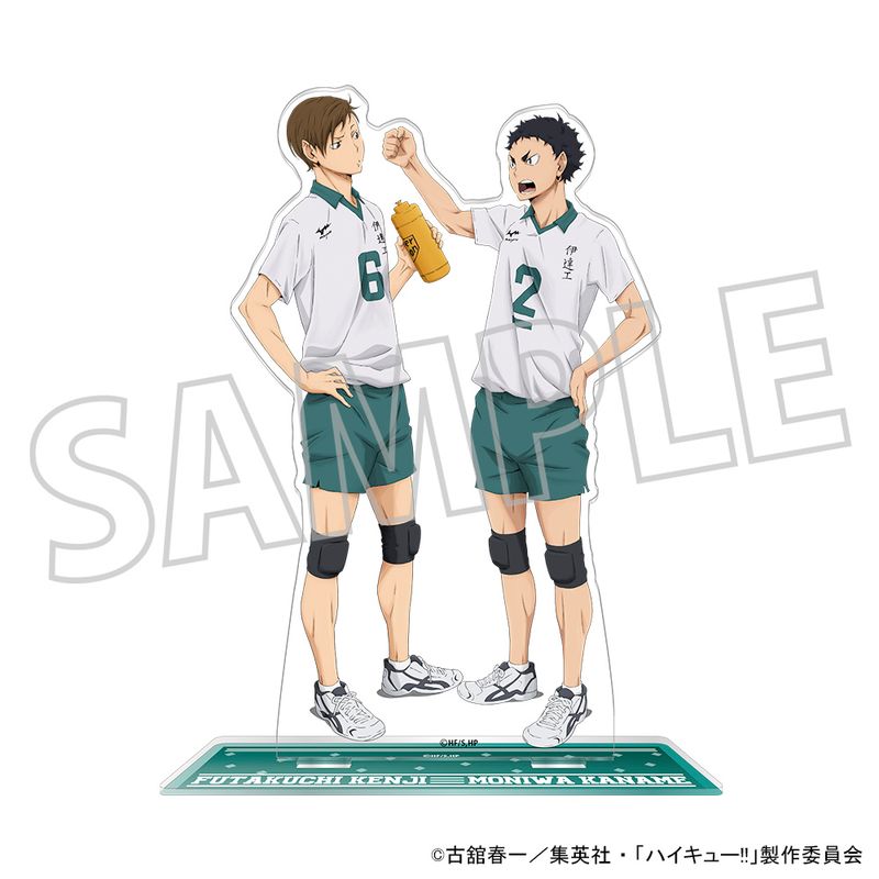 ハイキュー　茂庭要　5周年記念　ピンズ 主将大集合!】 🏫伊達工業 後輩から慕われる前キャプテン 要 ◇茂庭 ピンズ・ピンバッジ・缶バッジ