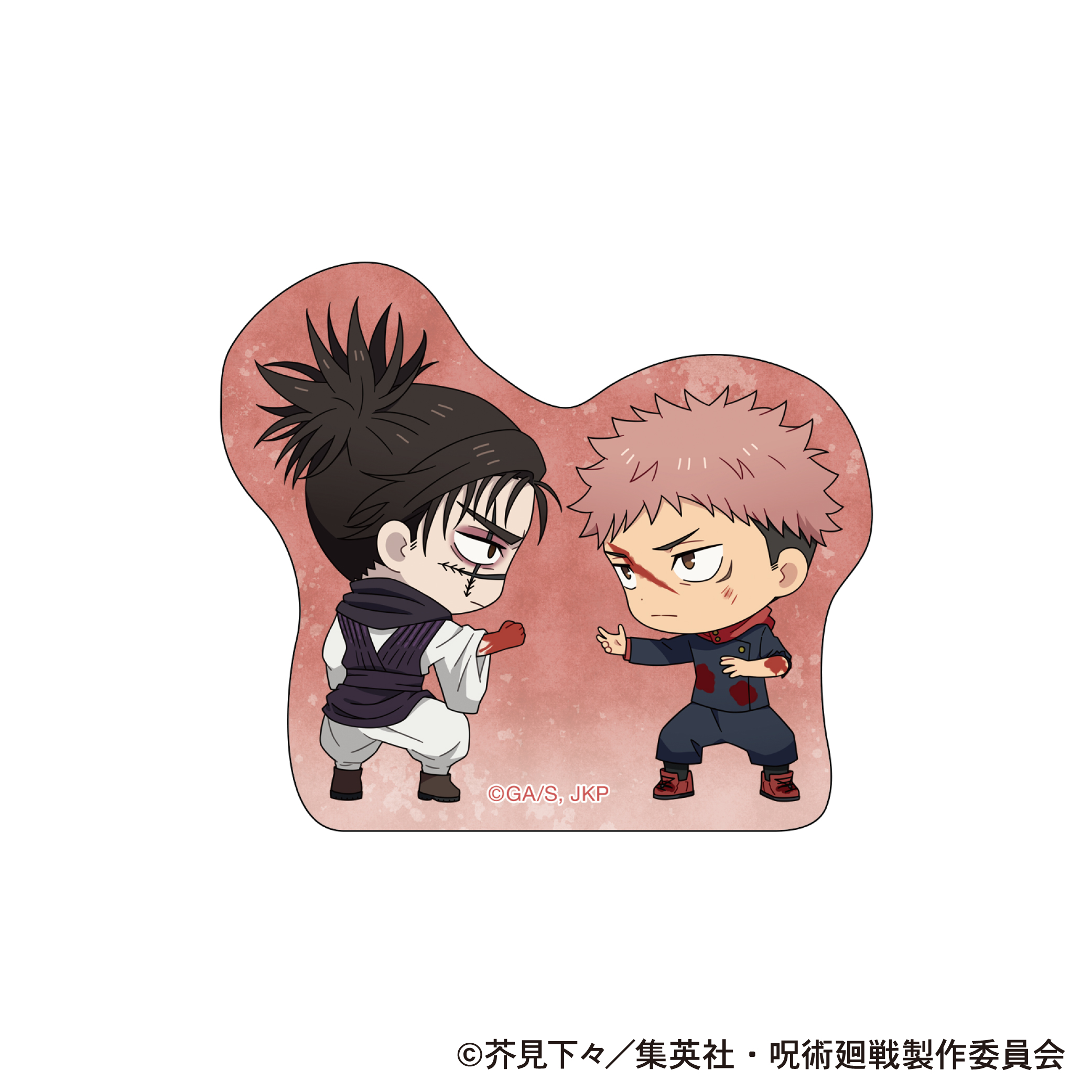 呪術廻戦 第2期_ステッカー／虎杖 悠仁・脹相 | 公式グッズ・公式